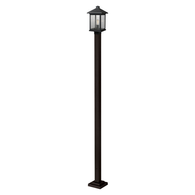 Z-Lite 531PHBS-536P - Portland 1 Light 10" Post Mount