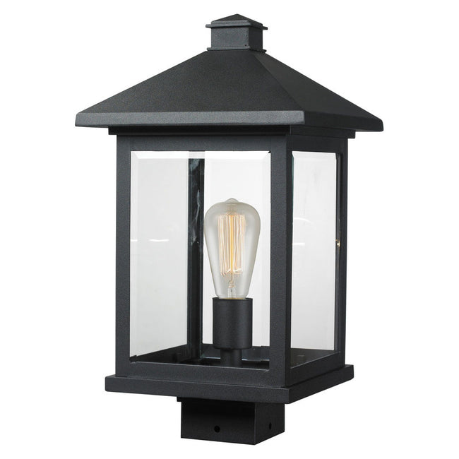 Z-Lite 531PHBS - Portland 1 Light 10" Post Mount
