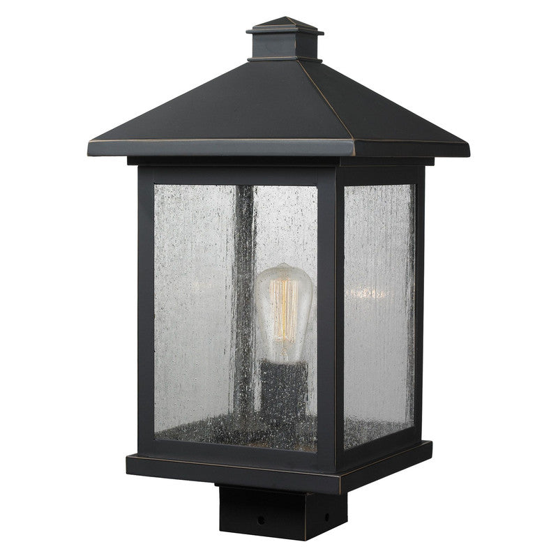 Z-Lite 531PHBS - Portland 1 Light 10" Post Mount