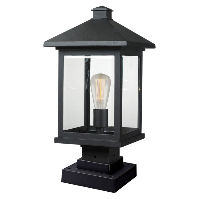 Z-Lite 531PHBS-SQPM - Portland 1 Light 10" Pier Mount