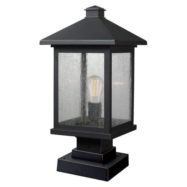 Z-Lite 531PHBS-SQPM - Portland 1 Light 10" Pier Mount