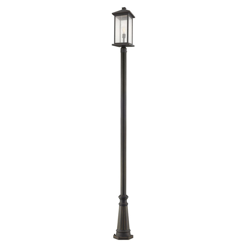 Z-Lite 531PHBXLR-519P - Portland 1 Light 10" Post Mount