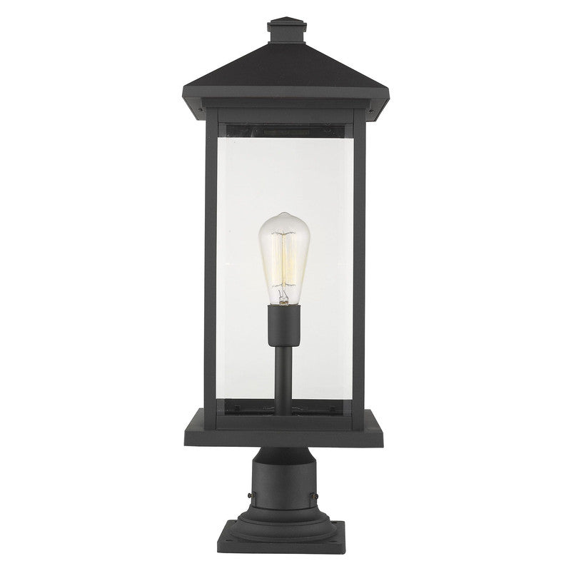 Z-Lite 531PHBXLR-533PM - Portland 1 Light 10" Pier Mount