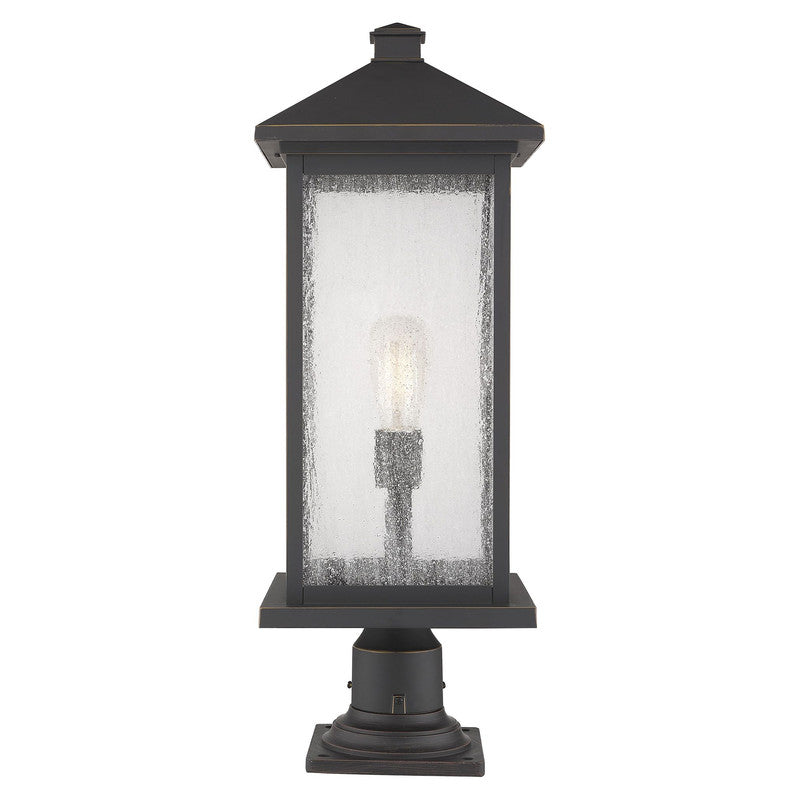 Z-Lite 531PHBXLR-533PM - Portland 1 Light 10" Pier Mount