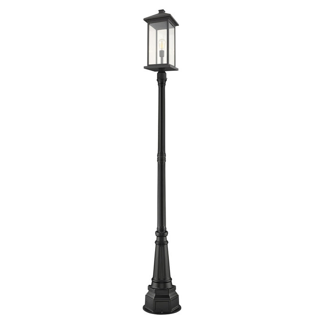 Z-Lite 531PHBXLR-564P - Portland 1 Light 14" Post Mount