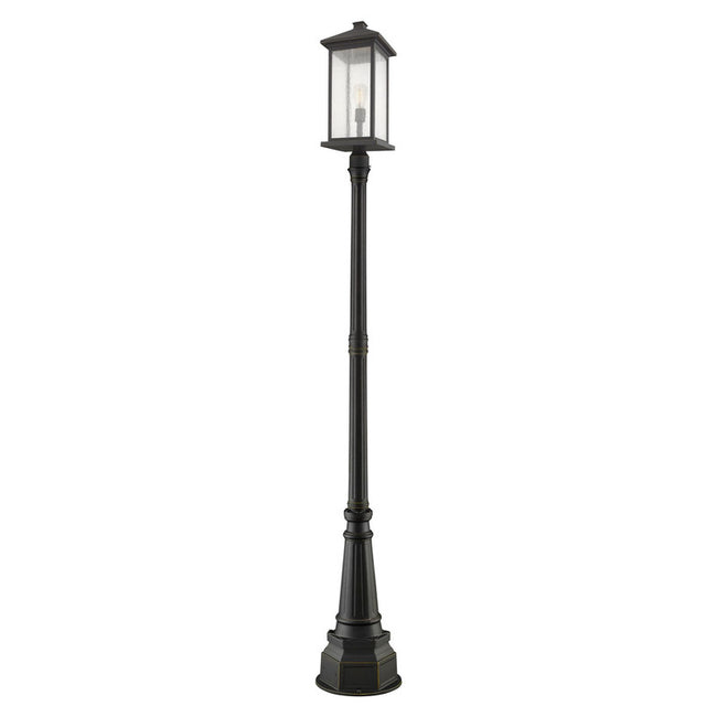 Z-Lite 531PHBXLR-564P - Portland 1 Light 14" Post Mount
