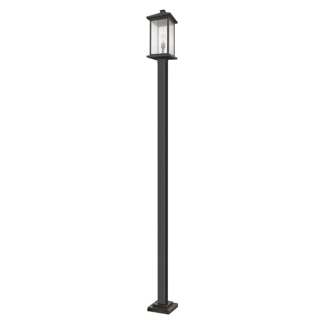 Z-Lite 531PHBXLS-536P - Portland 1 Light 10" Post Mount