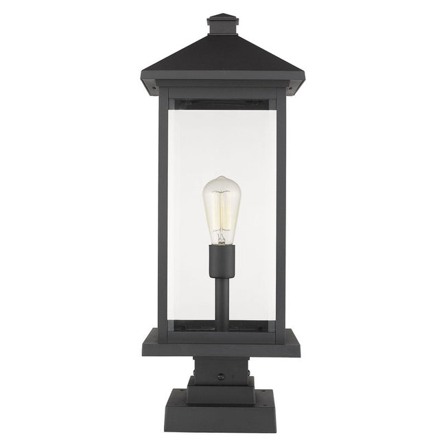 Z-Lite 531PHBXLS-SQPM - Portland 1 Light 10" Pier Mount