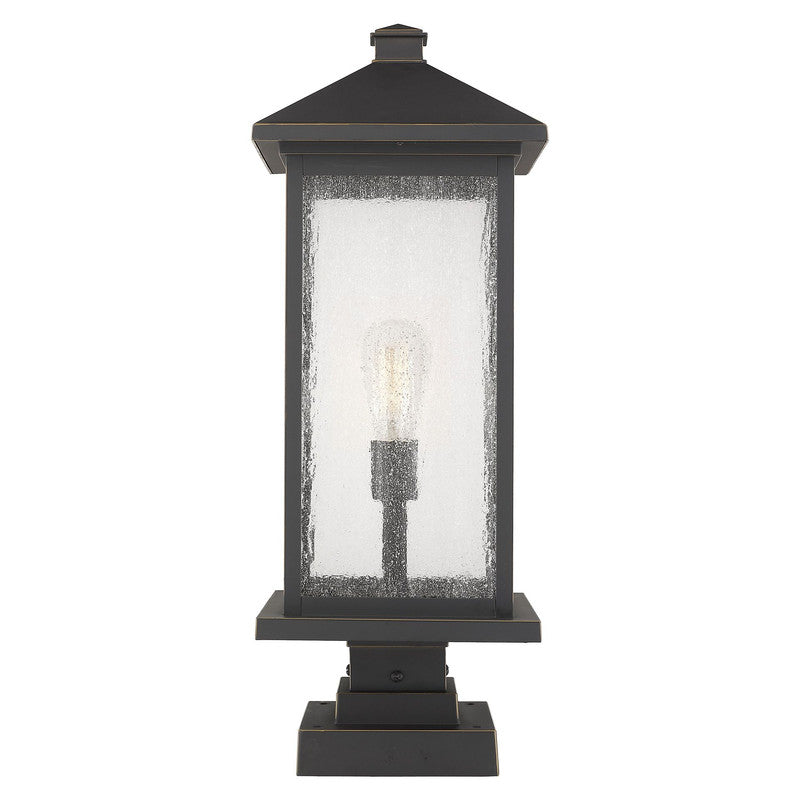 Z-Lite 531PHBXLS-SQPM - Portland 1 Light 10" Pier Mount