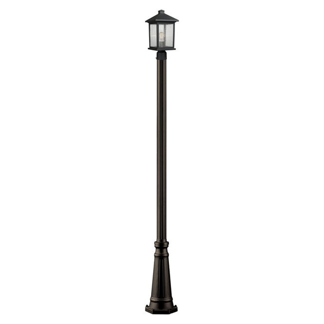 Z-Lite 531PHMR-519P - Portland 1 Light 10" Post Mount