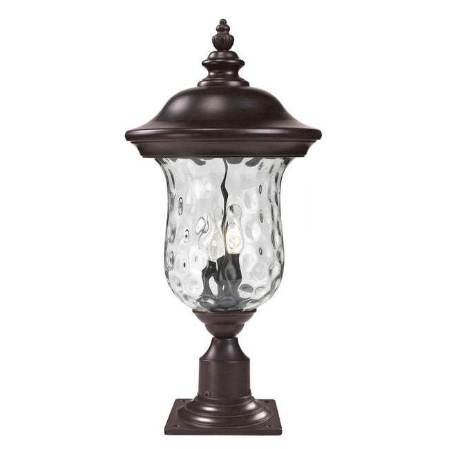 Z-Lite 533PHB-533PM - Armstrong 3 Light 12" Pier Mount