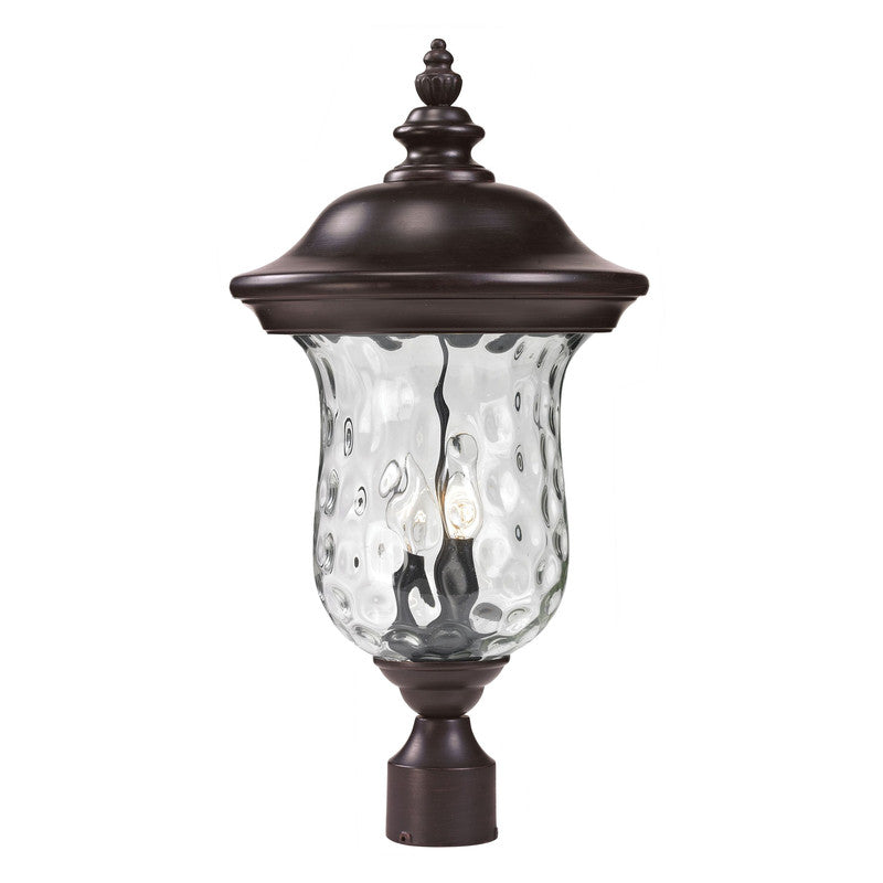 Z-Lite 533PHM - Armstrong 2 Light 10" Post Mount