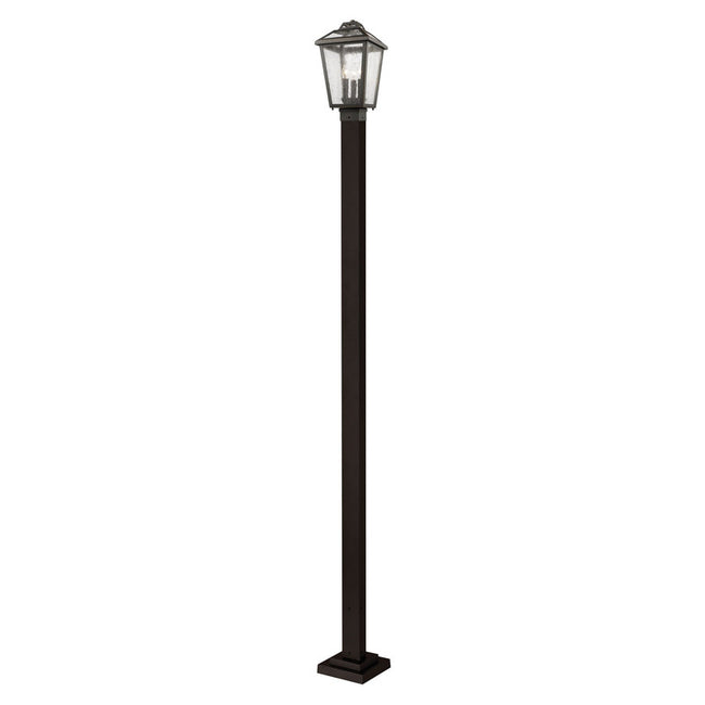 Z-Lite 539PHMS-536P - Bayland 3 Light 9" Post Mount