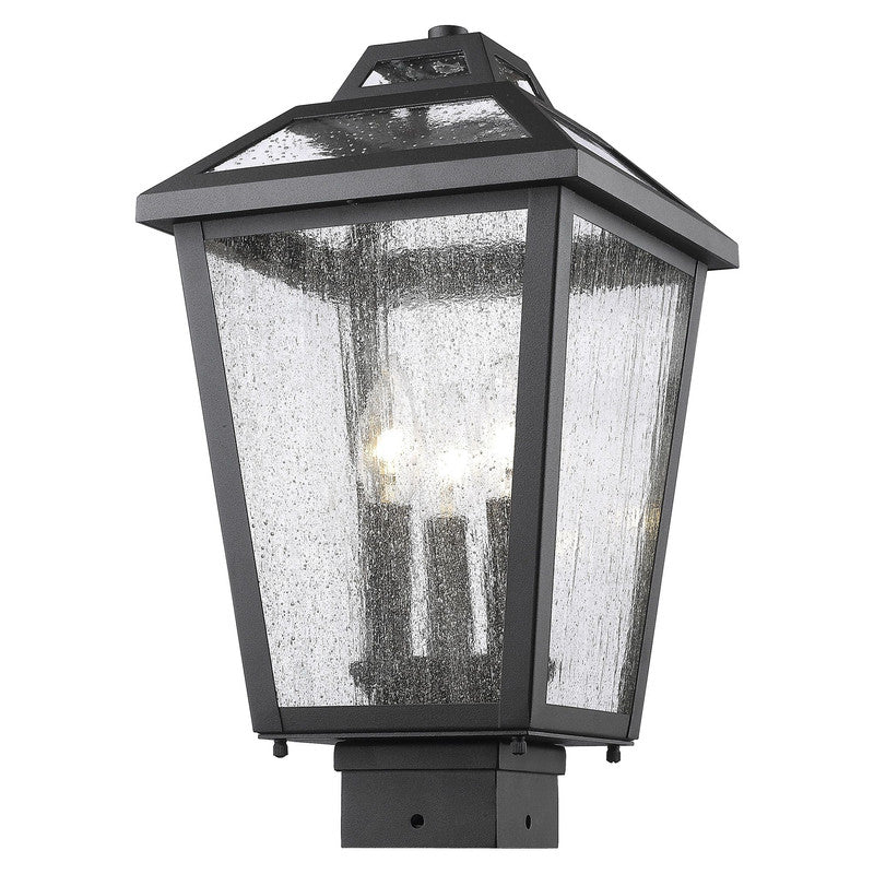 Z-Lite 539PHMS - Bayland 3 Light 9" Post Mount