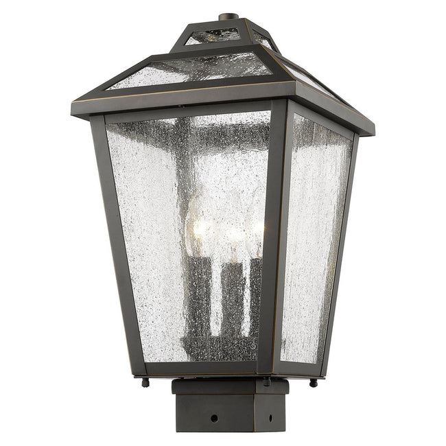 Z-Lite 539PHMS - Bayland 3 Light 9" Post Mount