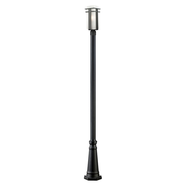 549PHBR-519P - Abbey 1 Light 10" Post Mount