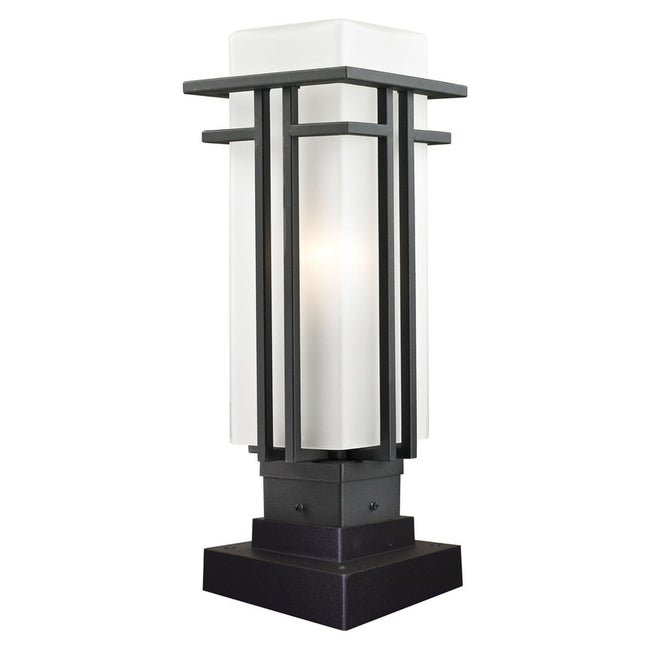 Z-Lite 549PHM-SQPM - Abbey 1 Light 7" Pier Mount