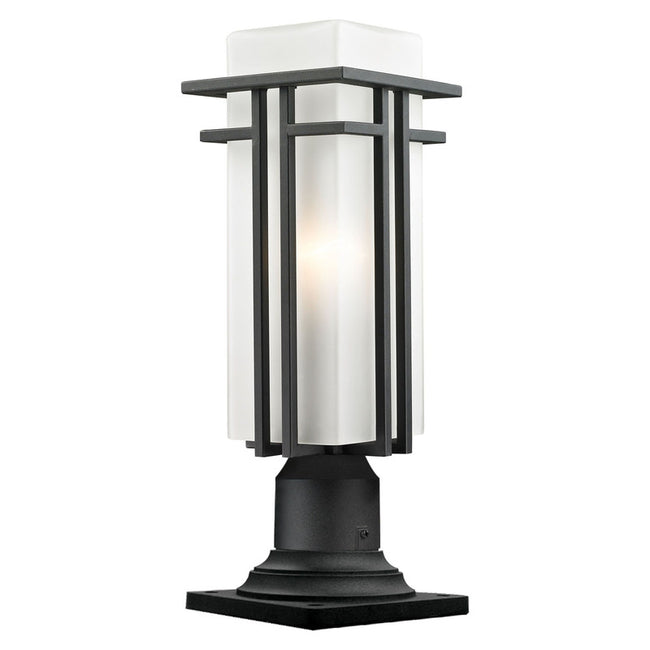 Z-Lite 549PHMR-533PM - Abbey 1 Light 7" Pier Mount