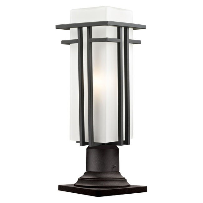 Z-Lite 549PHMR-533PM - Abbey 1 Light 7" Pier Mount