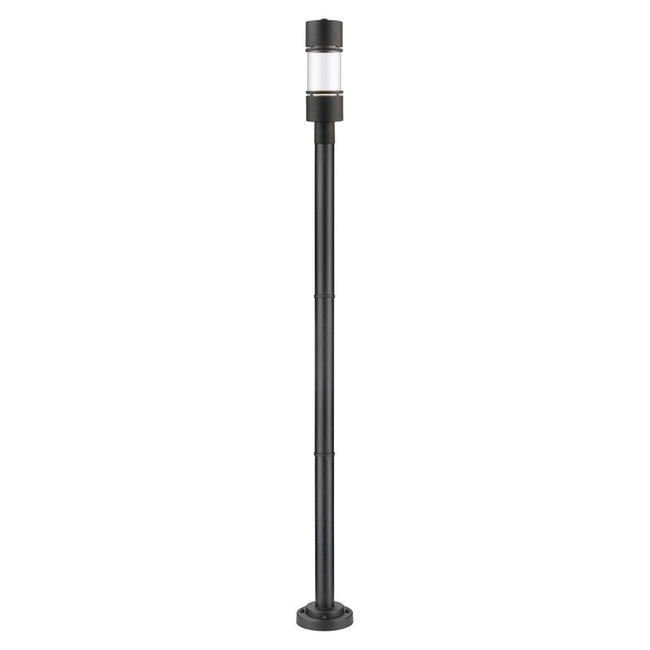 Z-Lite 553PHB-567P-LED - Luminata 1 Light 9" Post Mount