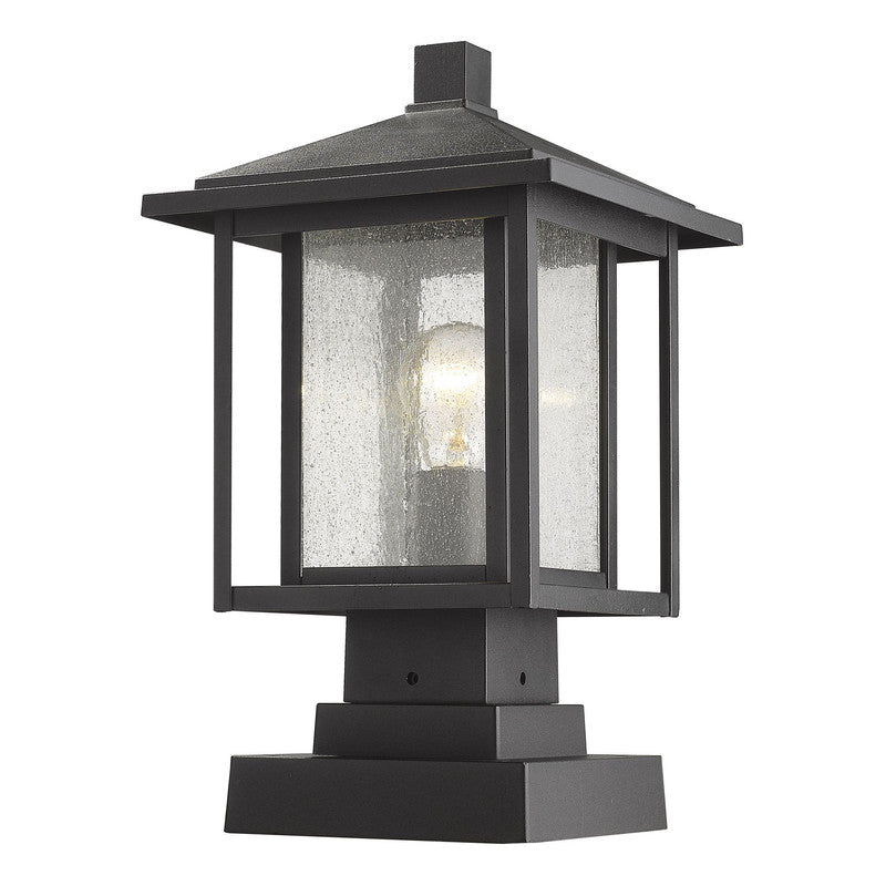 Z-Lite 554PHMS-SQPM - Aspen 1 Light 9" Pier Mount
