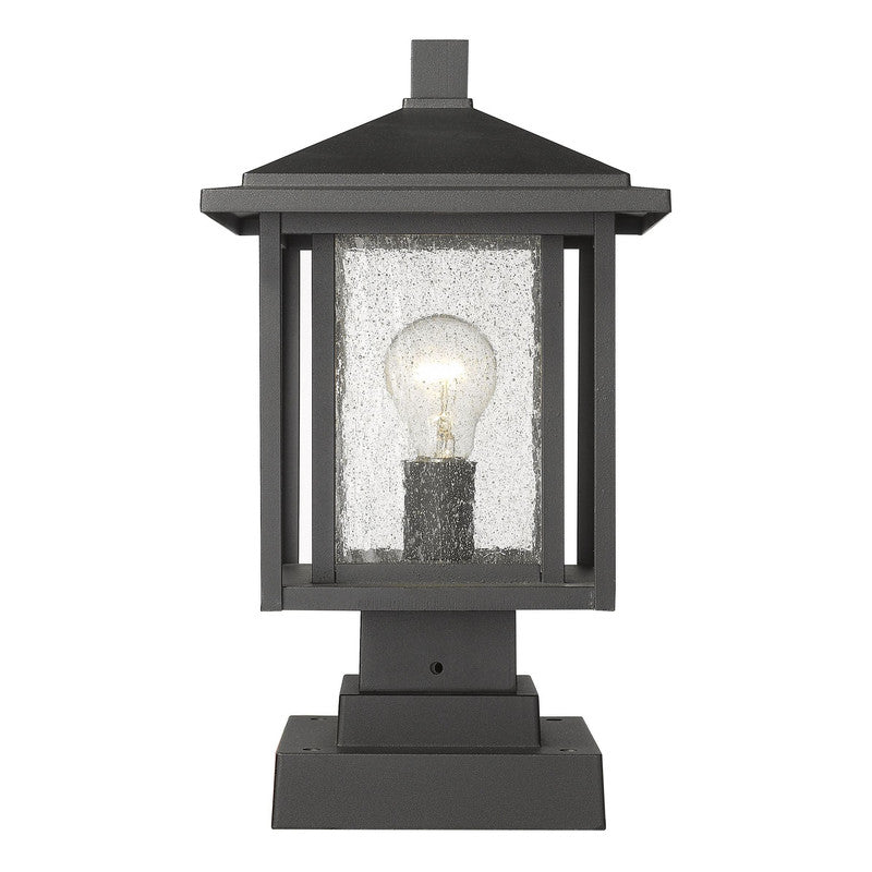 Z-Lite 554PHMS-SQPM - Aspen 1 Light 9" Pier Mount
