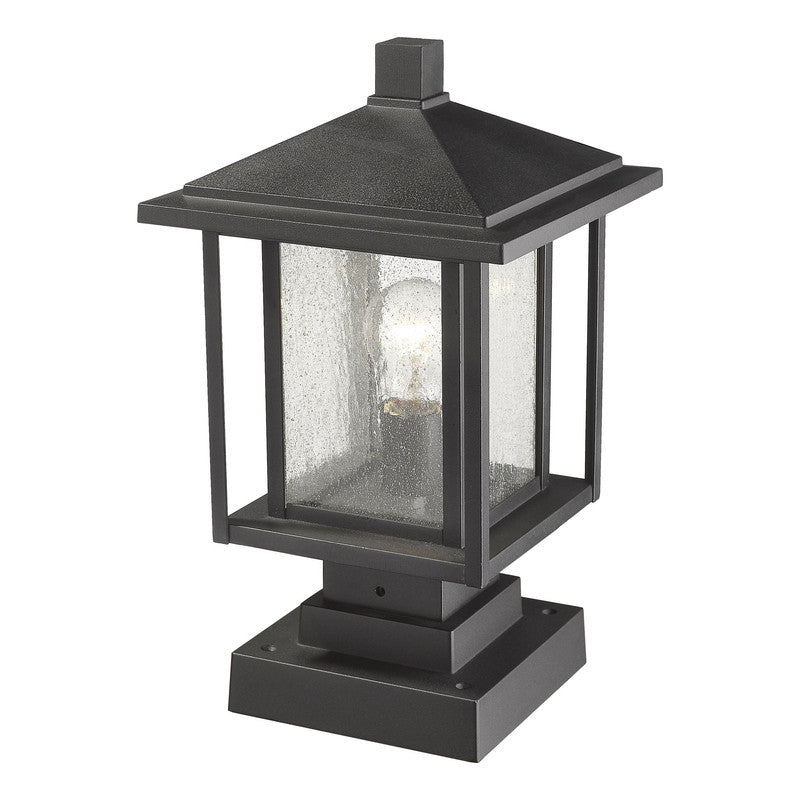 Z-Lite 554PHMS-SQPM - Aspen 1 Light 9" Pier Mount