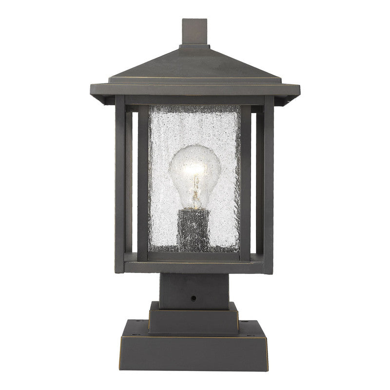 Z-Lite 554PHMS-SQPM - Aspen 1 Light 9" Pier Mount