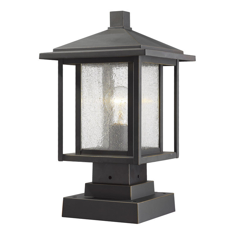 Z-Lite 554PHMS-SQPM - Aspen 1 Light 9" Pier Mount