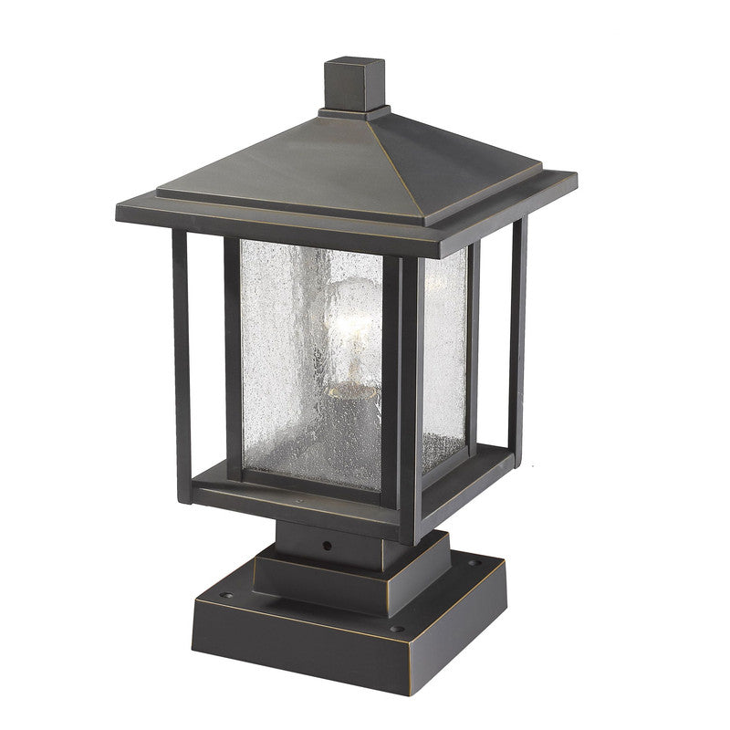 Z-Lite 554PHMS-SQPM - Aspen 1 Light 9" Pier Mount