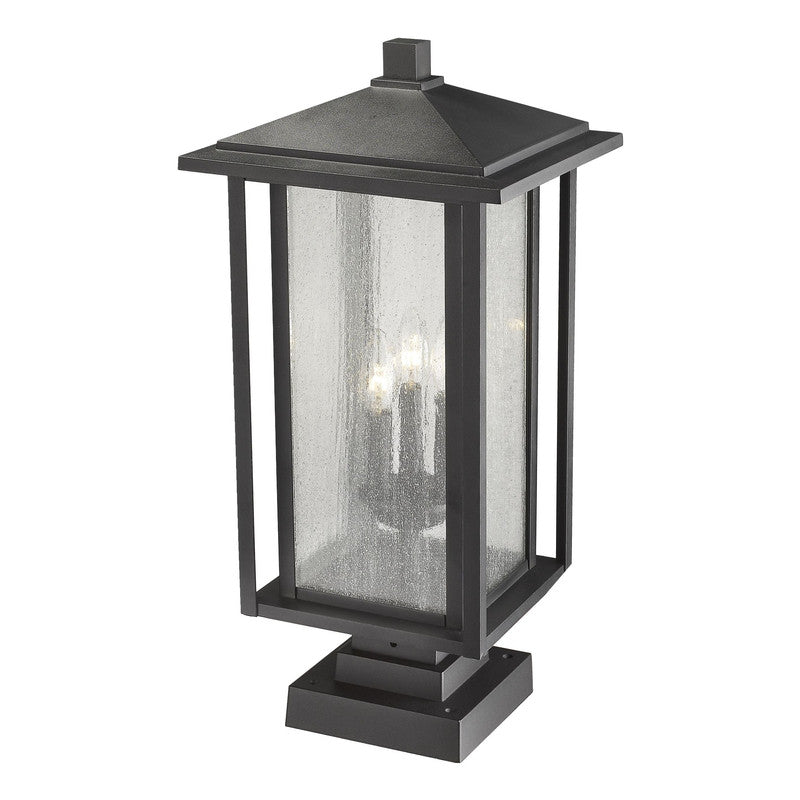 Z-Lite 554PHXLS-SQPM - Aspen 3 Light 11" Pier Mount