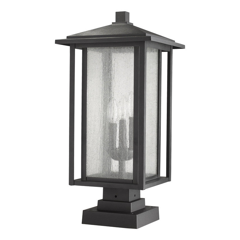 Z-Lite 554PHXLS-SQPM - Aspen 3 Light 11" Pier Mount