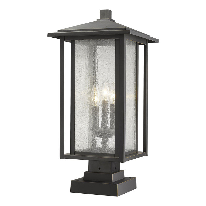 Z-Lite 554PHXLS-SQPM - Aspen 3 Light 11" Pier Mount