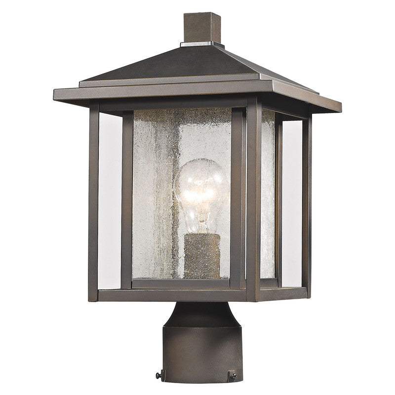 Z-Lite 554PHM - Aspen 1 Light 9" Post Mount