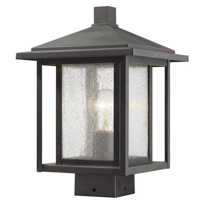 Z-Lite 554PHMS - Aspen 1 Light 9" Post Mount