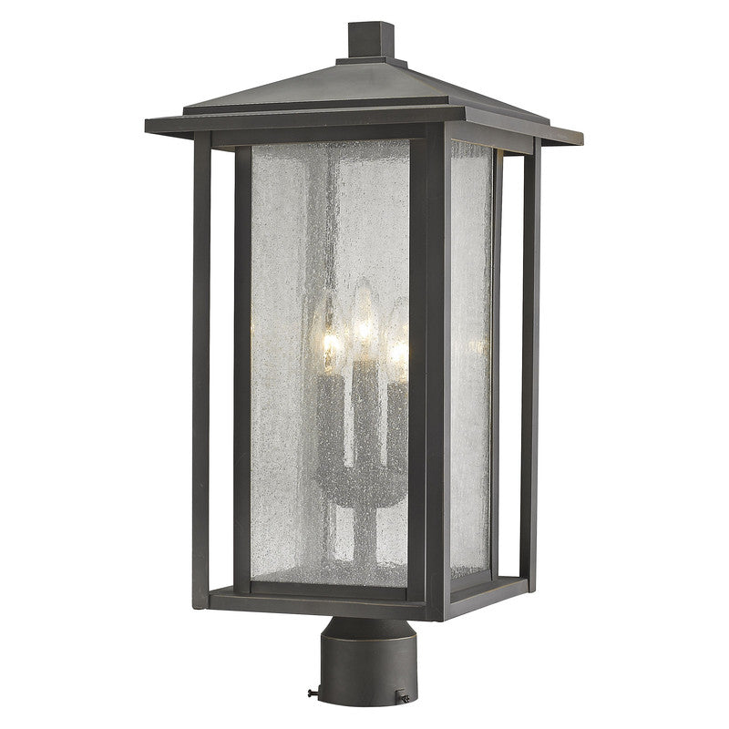 Z-Lite 554PHXLR - Aspen 3 Light 11" Post Mount