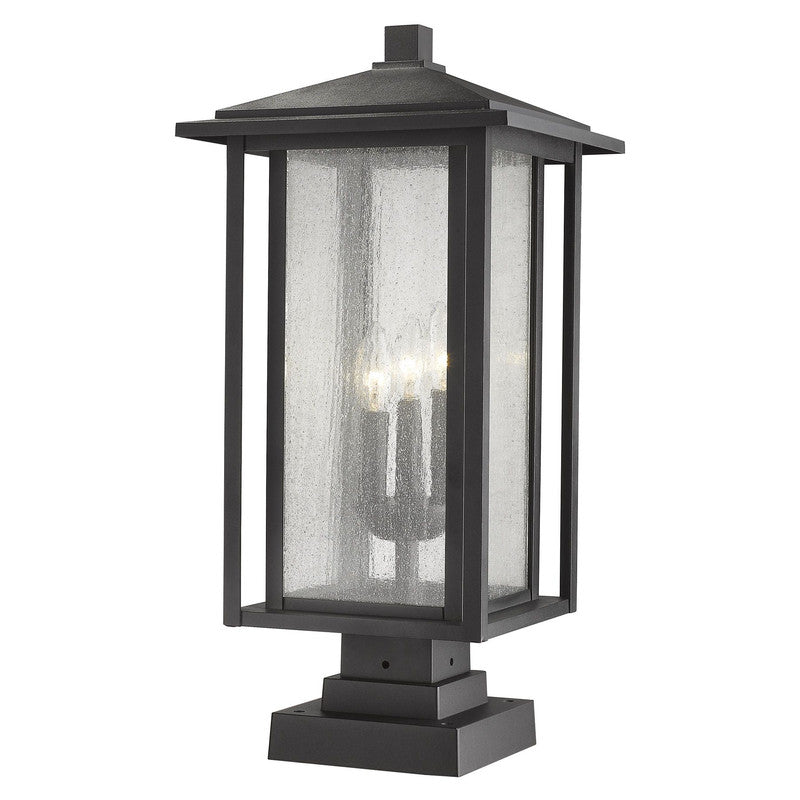 Z-Lite 554PHXLS-SQPM - Aspen 3 Light 11" Pier Mount