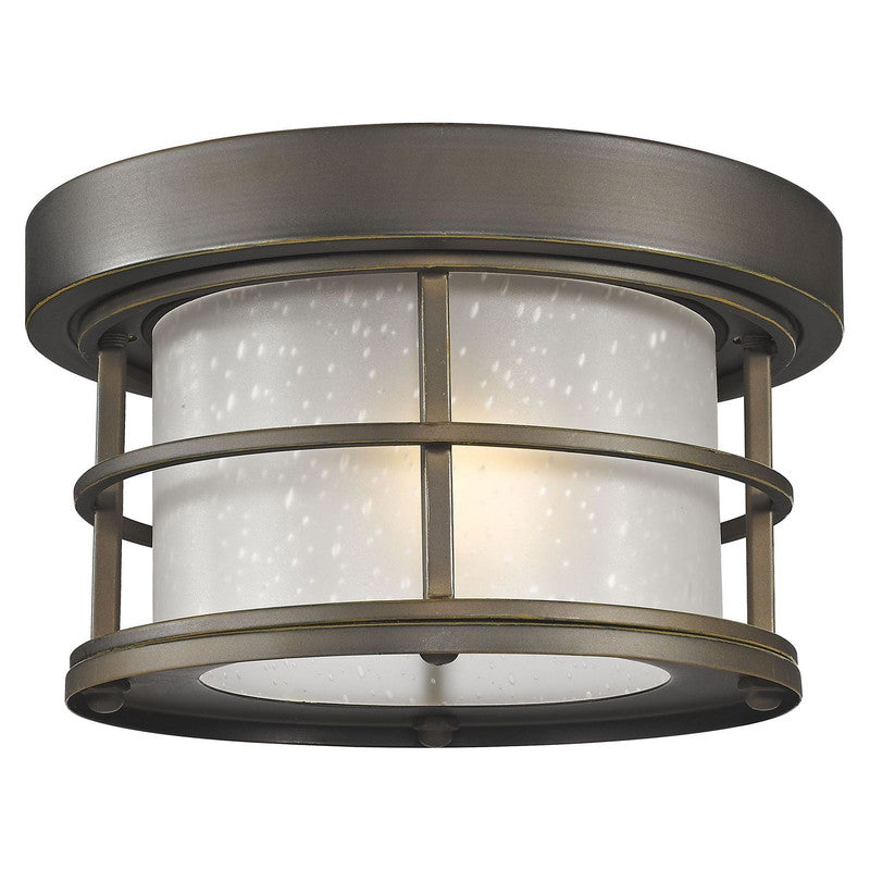 Z-Lite 555F - Exterior Additions 1 Light 10" Flush Mount