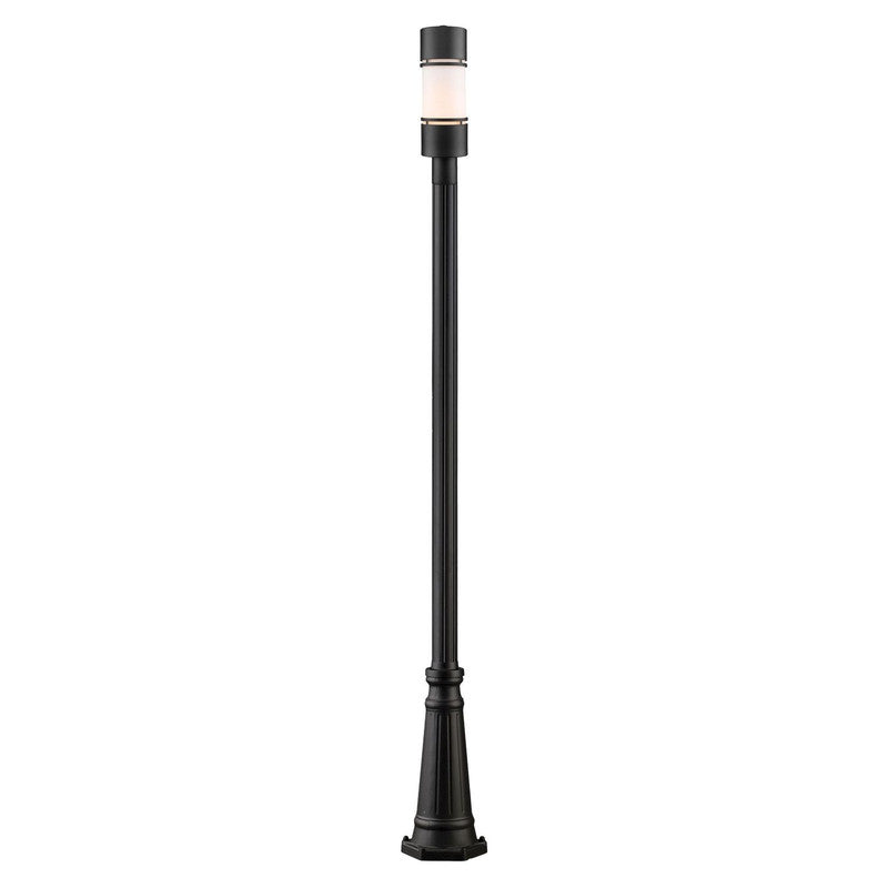 Z-Lite 553PHB-519P-LED - Luminata 1 Light 10" Post Mount