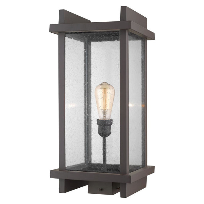 Z-Lite 565PHBS - Fallow 1 Light 10" Post Mount