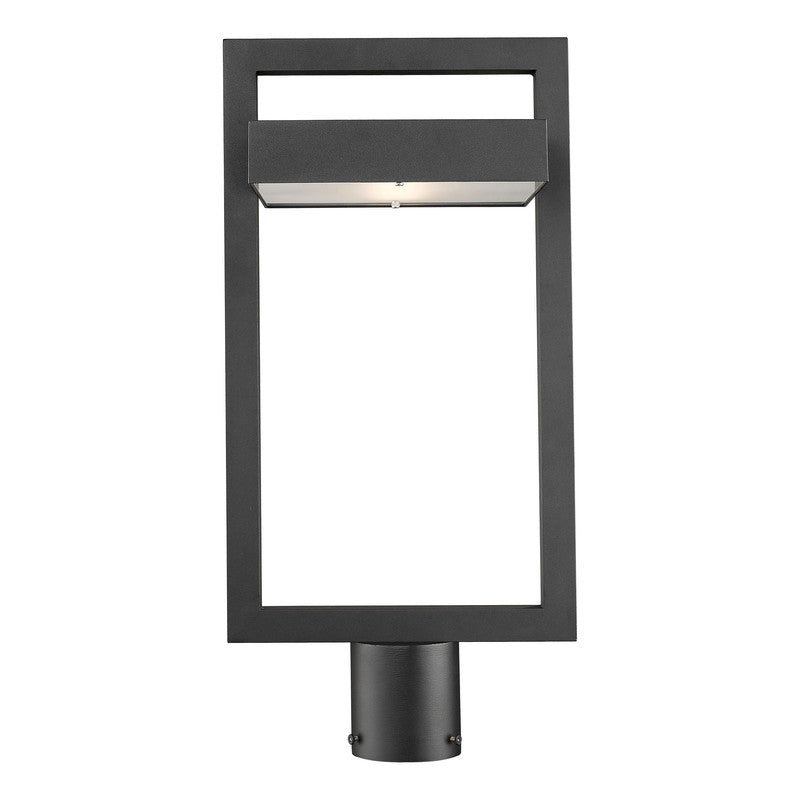 Z-Lite 566PHBR-LED - Luttrel 1 Light 11" Post Mount