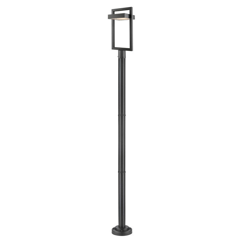 566PHBR-567P-LED - Luttrel 1 Light 11" Post Mount