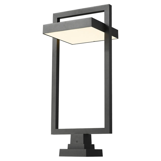 566PHXLS-SQPM-LED - Luttrel 1 Light 14" Pier Mount