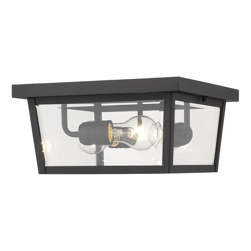 Z-Lite 568F - Beacon 3 Light 12" Flush Mount