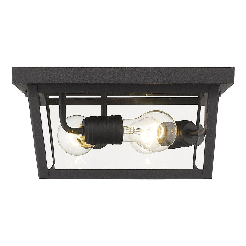 Z-Lite 568F - Beacon 3 Light 12" Flush Mount