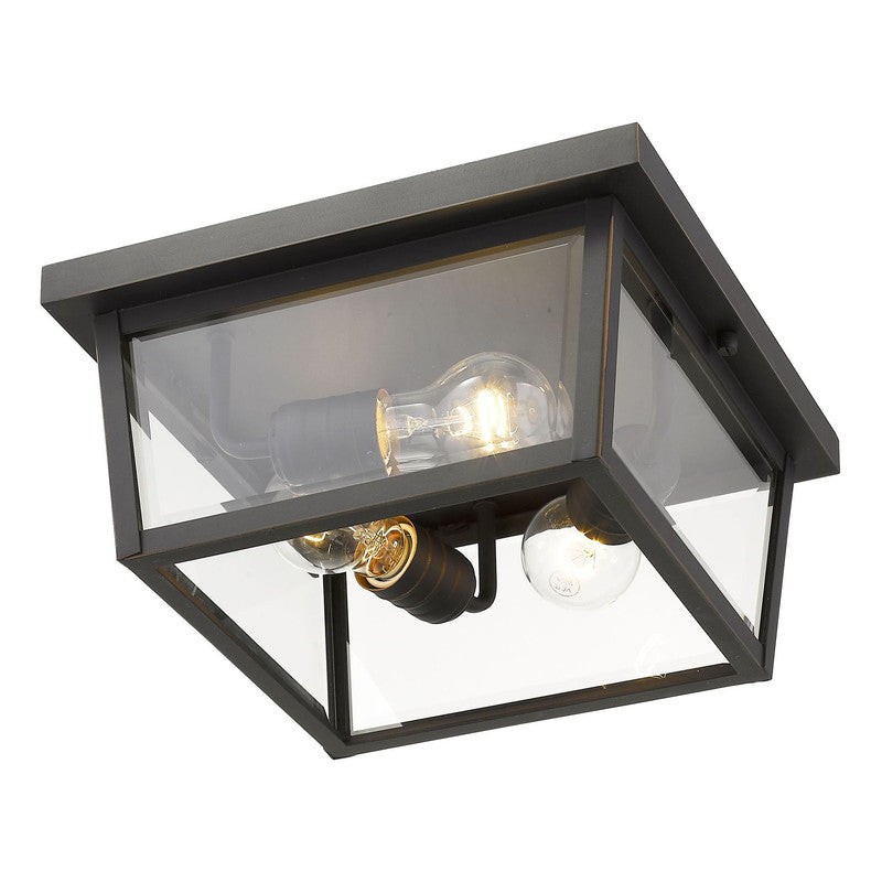 Z-Lite 568F - Beacon 3 Light 12" Flush Mount