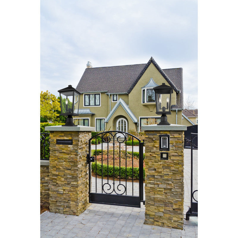 Z-Lite 568PHBR-533PM - Beacon 2 Light 10" Pier Mount