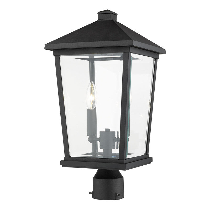 Z-Lite 568PHBR - Beacon 2 Light 10" Post Mount