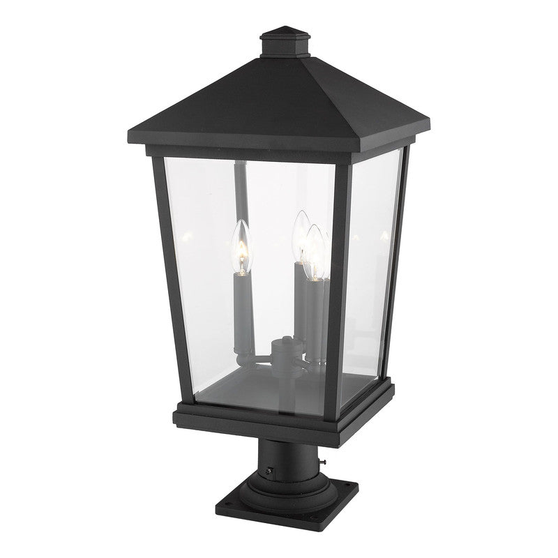 Z-Lite 568PHXLR-533PM - Beacon 3 Light 12" Pier Mount