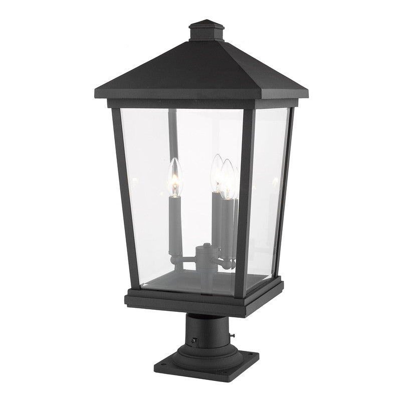 Z-Lite 568PHXLR-533PM - Beacon 3 Light 12" Pier Mount
